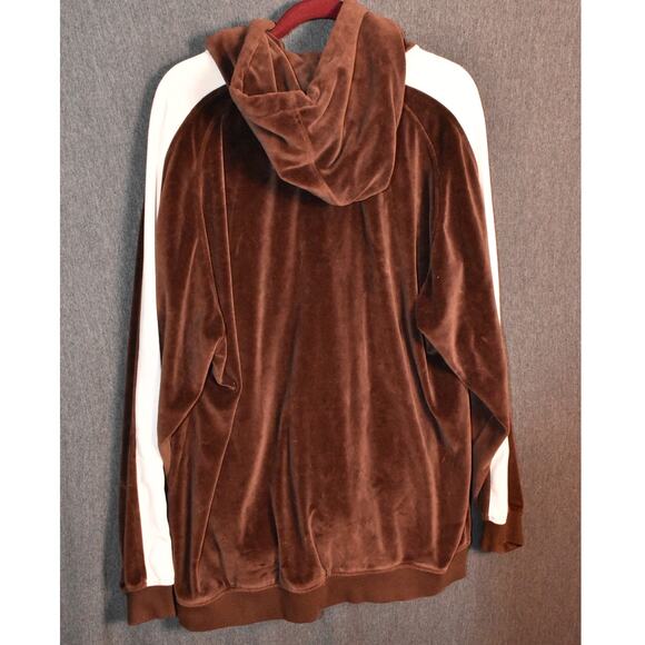 VINTAGE Southpole Velour Track Jacket Men's XL Hoodie New York 21 1991-03 SP - Picture 7 of 10